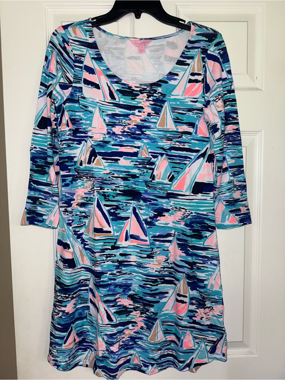 Lilly Pulitzer Sailboat Print Dress